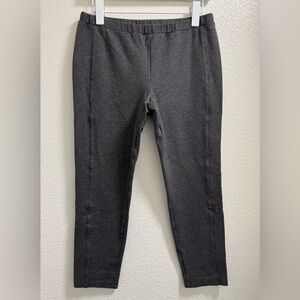Joie Esteise Leggings Pants Stretch Elastic Waist Charcoal Gray Women's Large